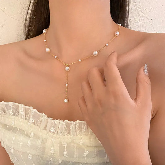 COLLAR 3 EN 1 PERLAS